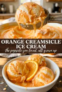 Orange Creamsicle Ice Cream