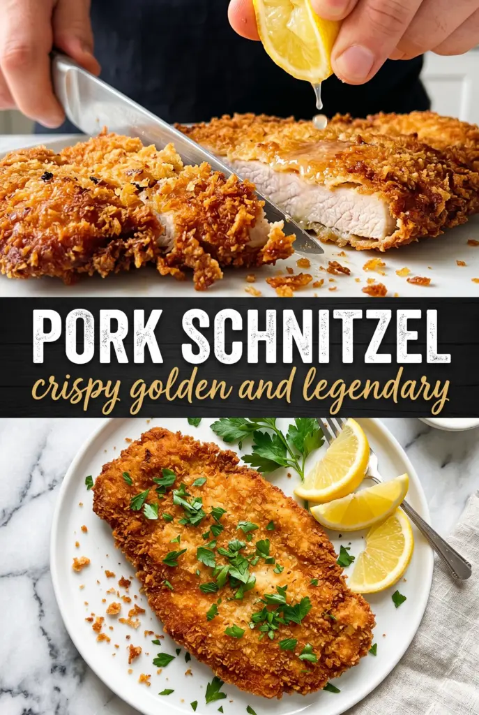 Crispy Pork Schnitzel