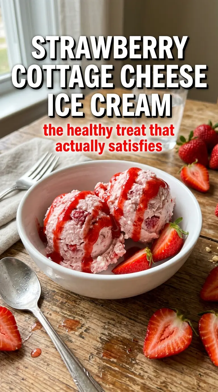 Scoop of homemade ice cream in a bowl