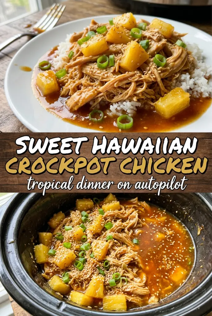 Sweet Hawaiian Crockpot Chicken