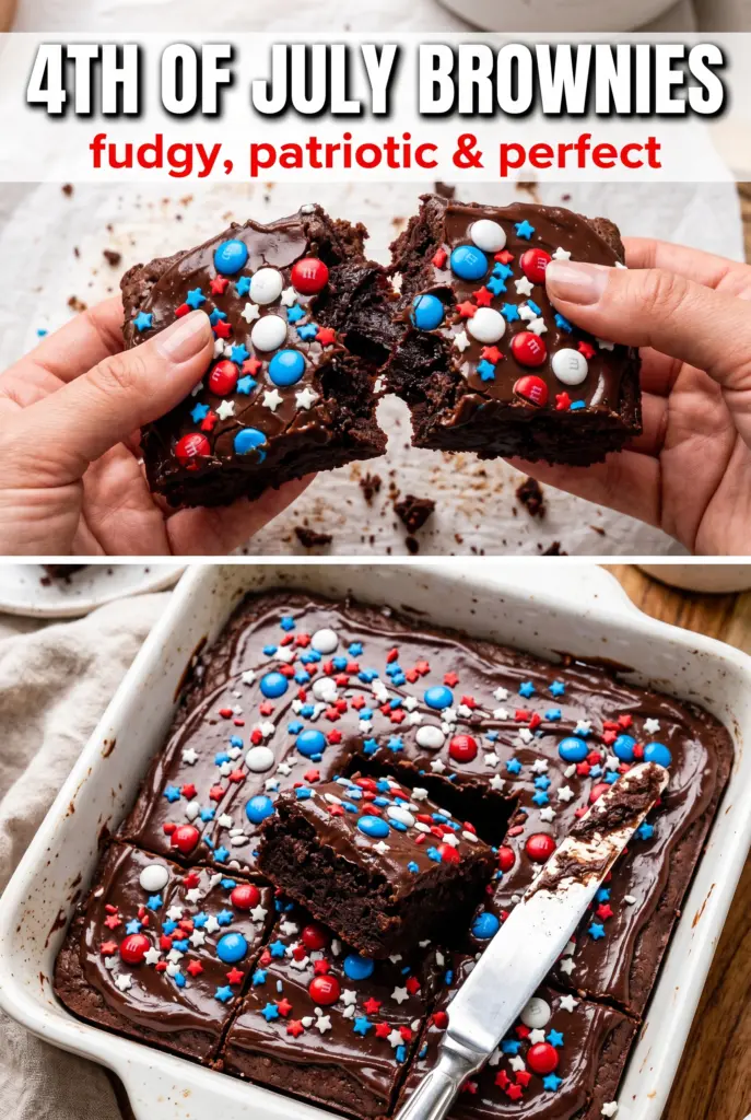4th of July Brownies