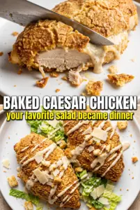 Baked Caesar Chicken