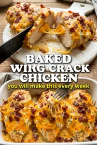 Baked Crack Chicken Breasts