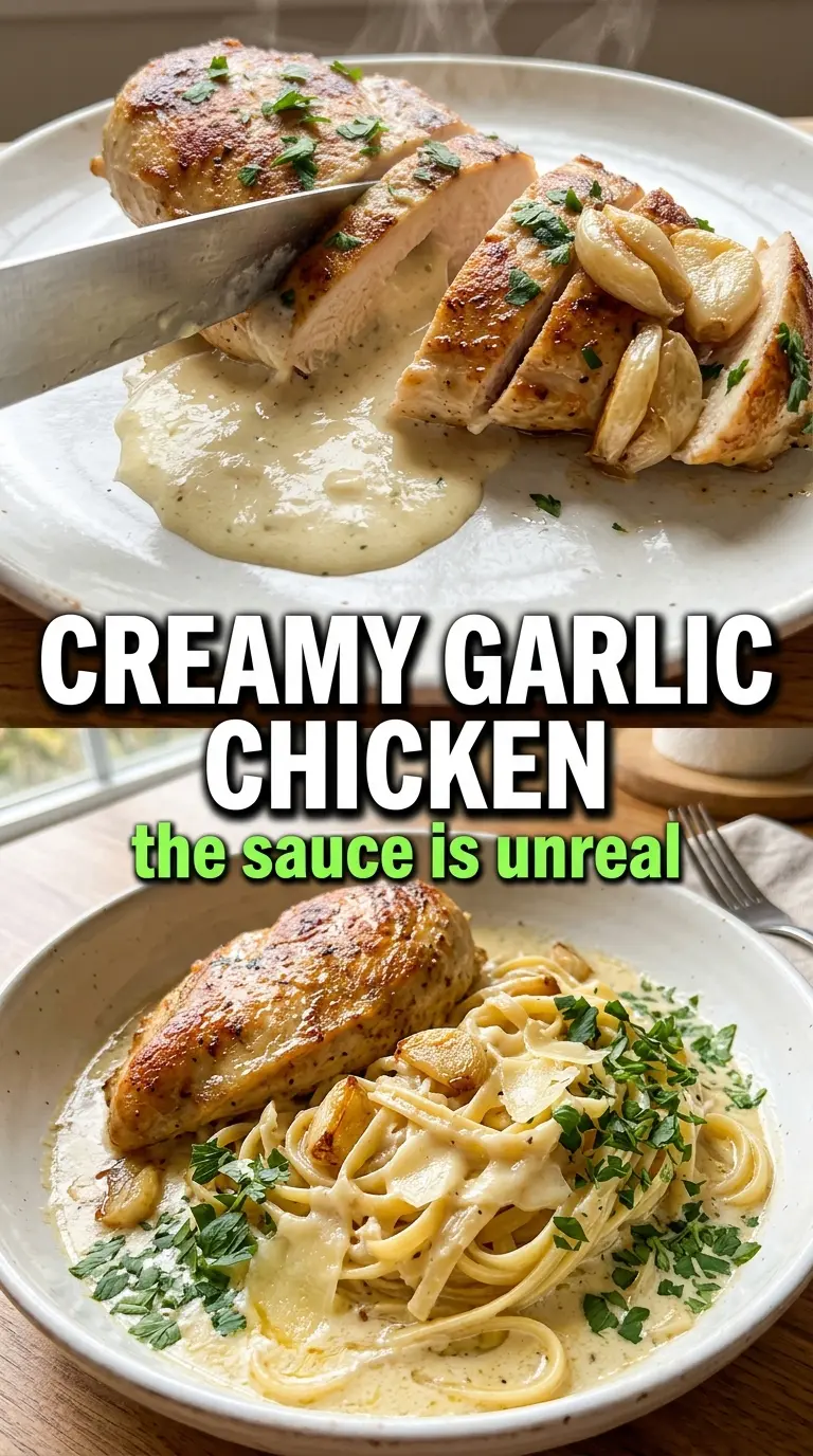 Chicken Breasts in Creamy Garlic Sauce creamy garlic skillet chicken
