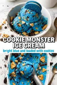 Cookie Monster Ice Cream