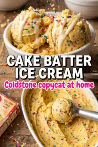 Copycat Cake Batter Ice Cream