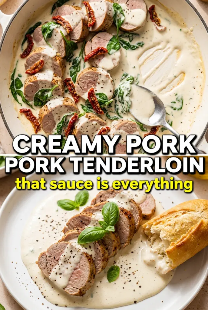 Creamy Pork Tenderloin