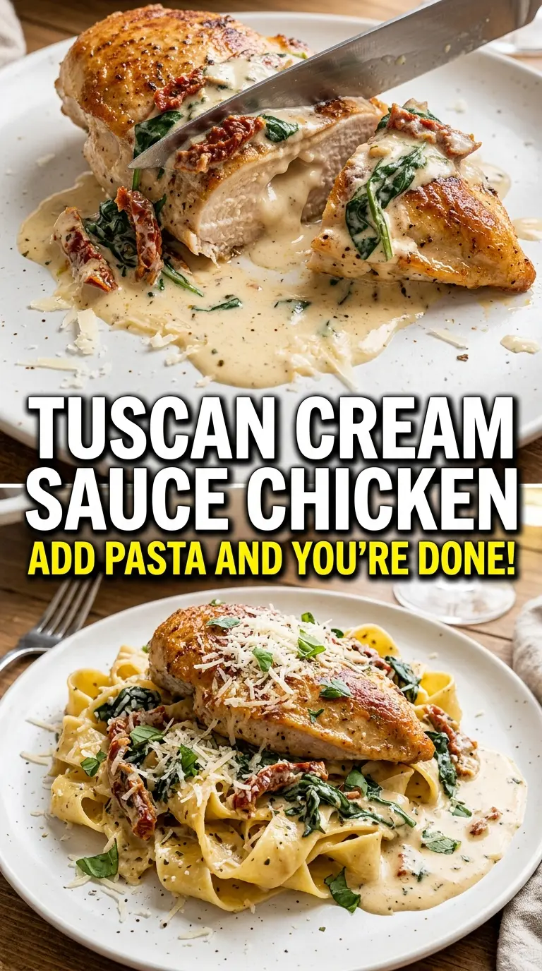 Creamy Tuscan Chicken creamy skillet chicken