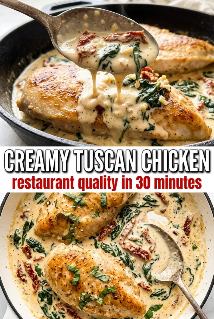 Creamy Tuscan Chicken