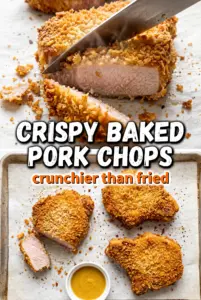 Crispy Baked Pork Chops