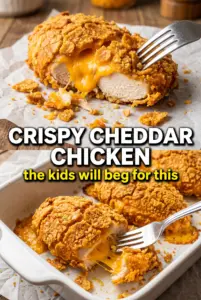 Crispy Cheddar Chicken