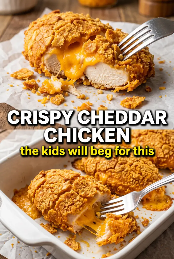 Crispy Cheddar Chicken
