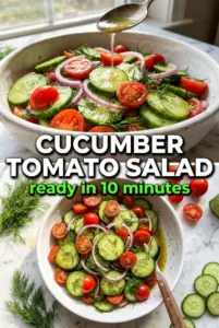 Cucumber Tomato Salad