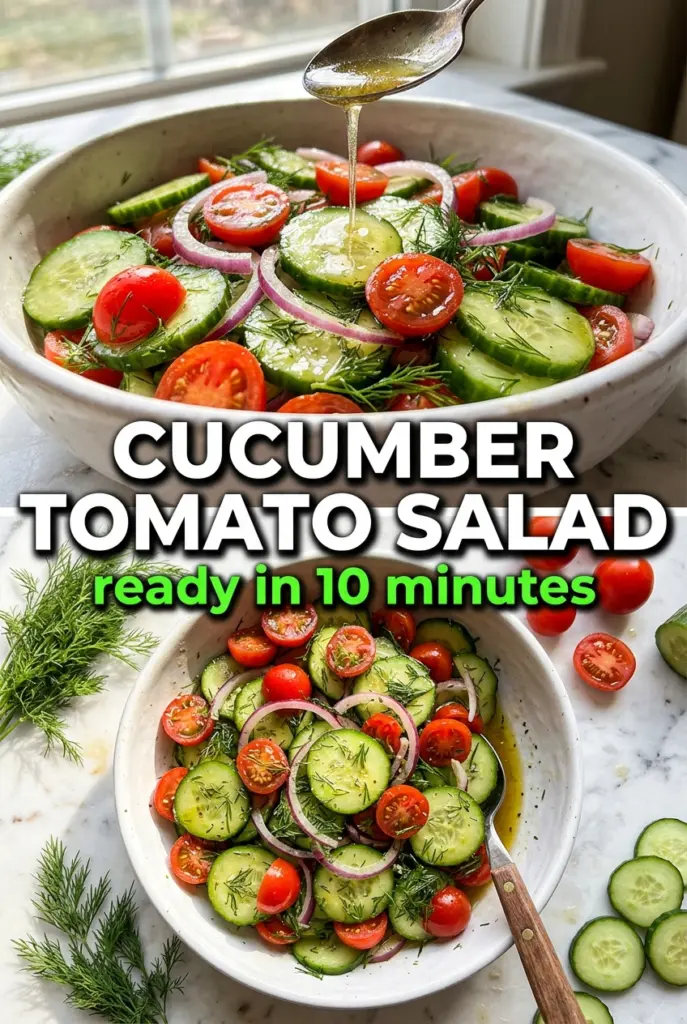 Cucumber Tomato Salad