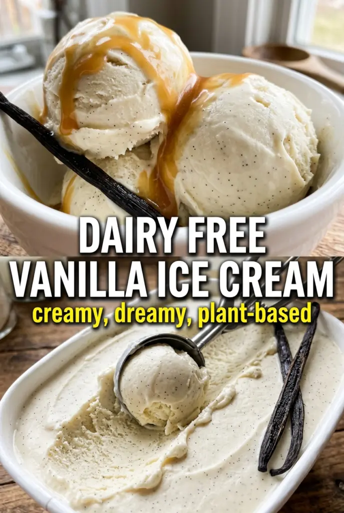 Dairy Free Vanilla Ice Cream