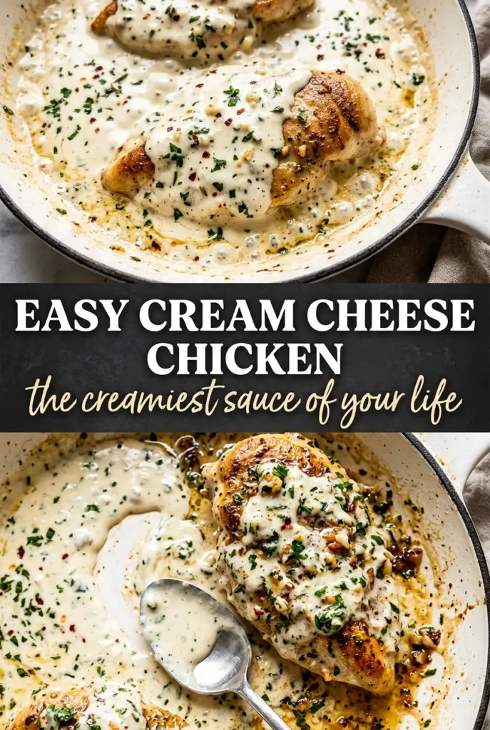 Easy Cream Cheese Chicken
