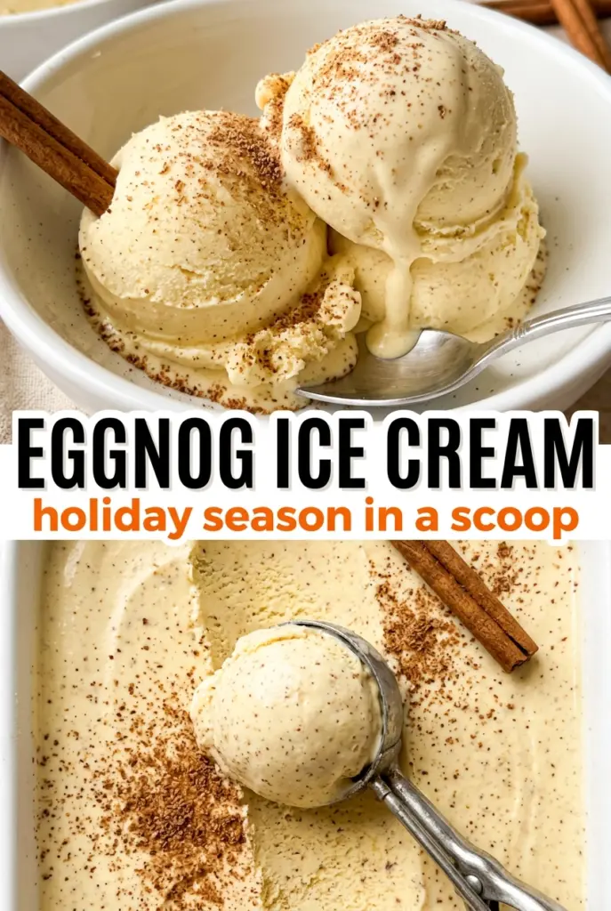 Eggnog Ice Cream