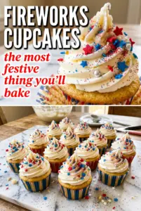 Fireworks Cupcakes