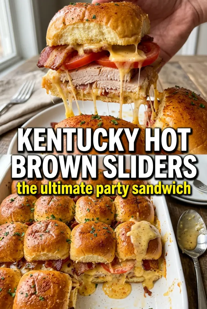 Kentucky Hot Brown Sliders