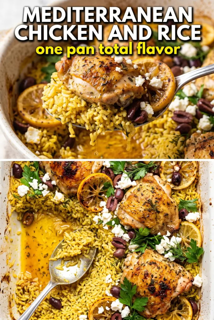 Mediterranean Chicken and Rice