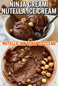 Ninja Creami Nutella Ice Cream