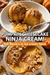 Ninja Creami Pumpkin Cheesecake Ice Cream