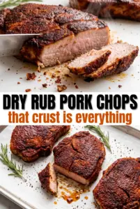 Oven Baked Pork Chops with Dry Rub