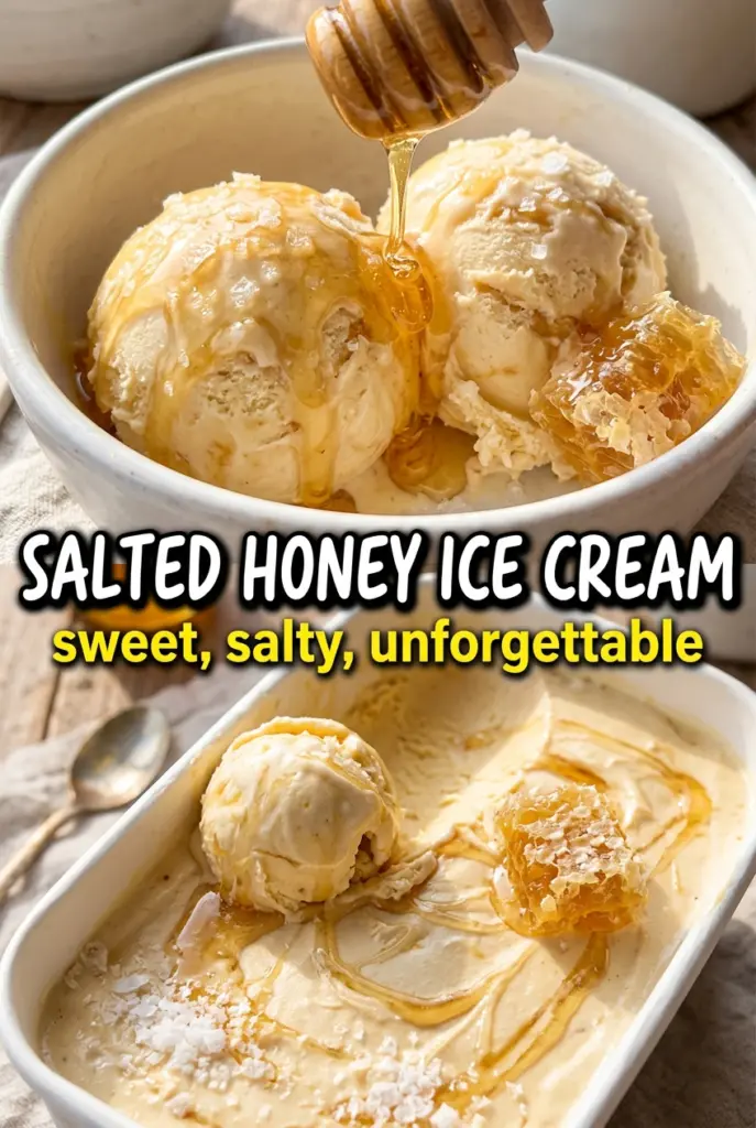 Salted Honey Ice Cream