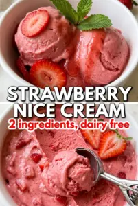 Strawberry Nice Cream