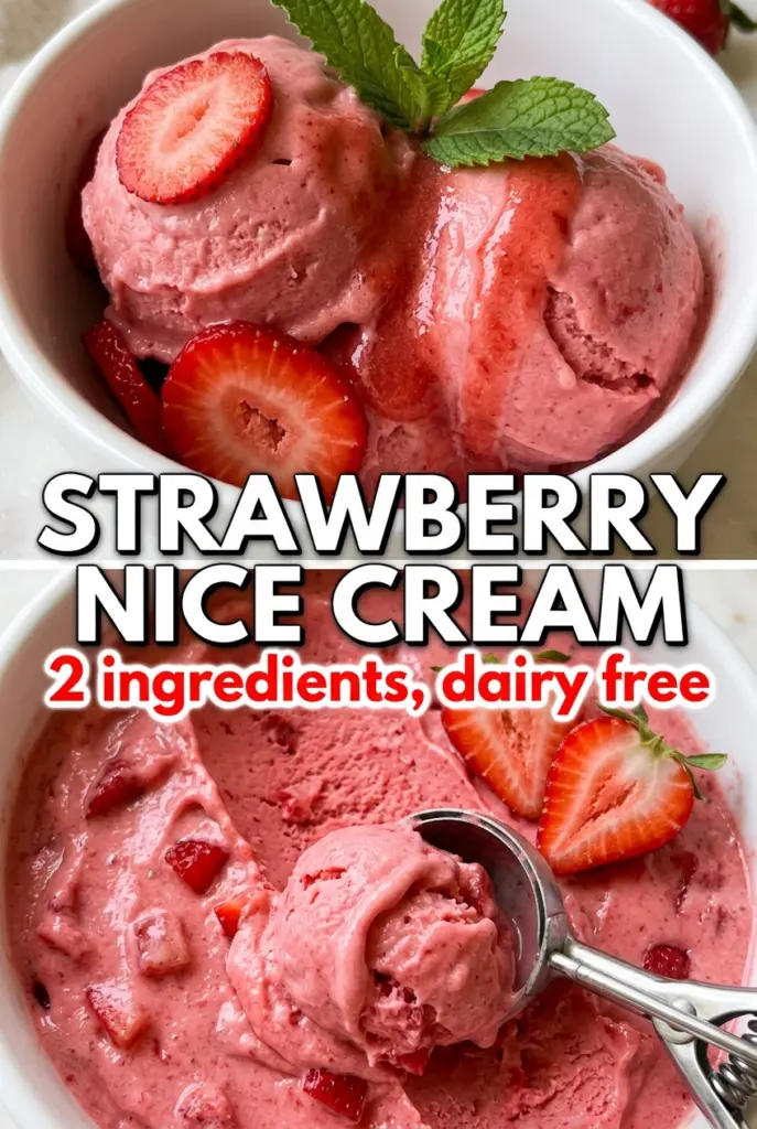 Strawberry Nice Cream