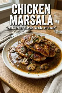 Chicken Marsala