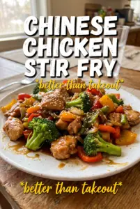 Chinese Chicken Stir Fry
