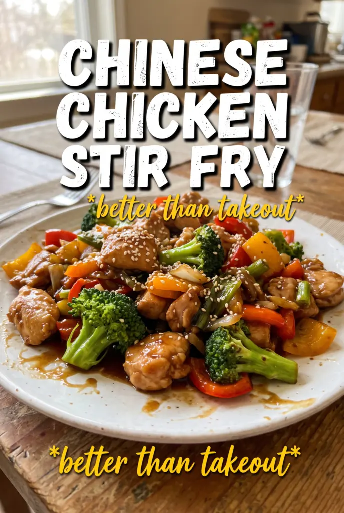Chinese Chicken Stir Fry