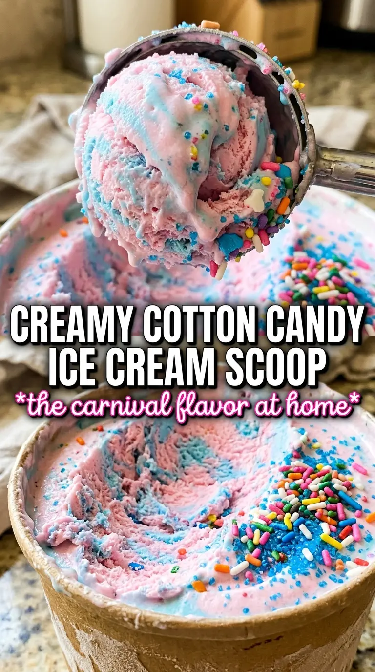 Scoop of homemade ice cream in a bowl