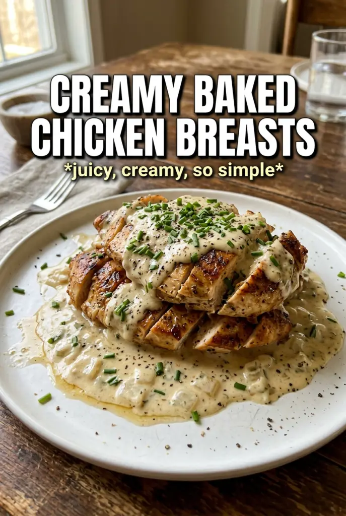 Creamy Baked Chicken Breasts