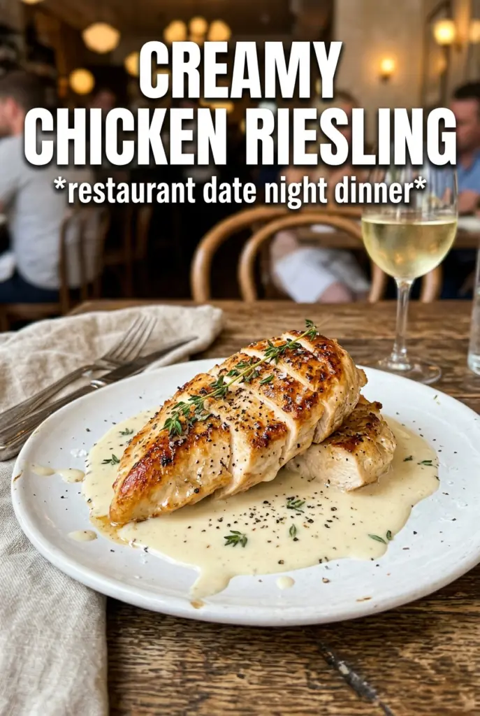 Creamy Chicken Riesling