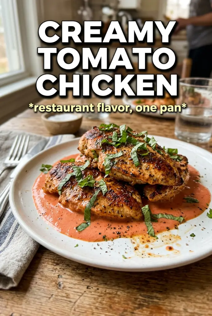 Creamy Tomato Chicken