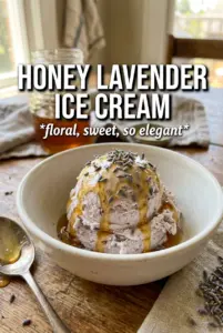 Honey Lavender Ice Cream