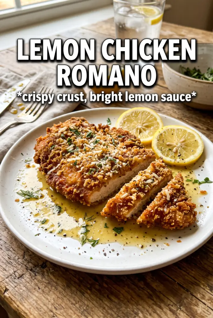 Lemon Chicken Romano