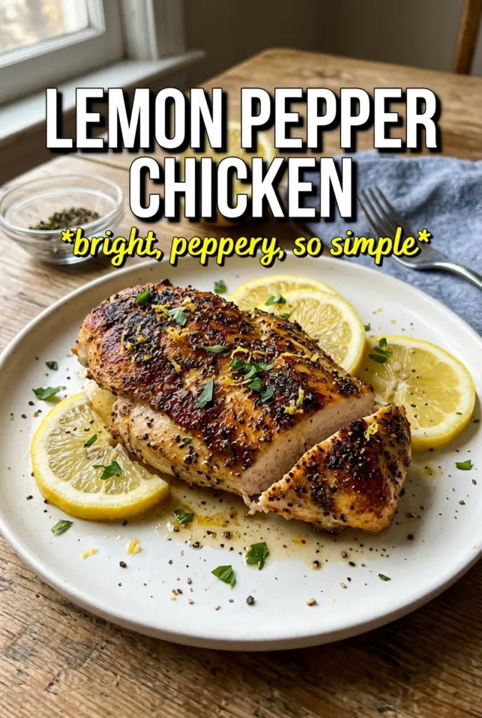 Lemon Pepper Chicken