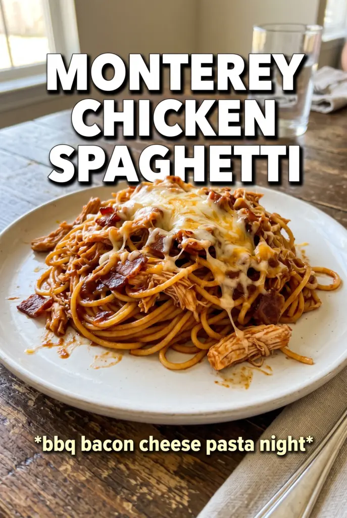 Monterey Chicken Spaghetti
