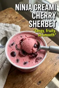 Ninja Creami Cherry Sherbet