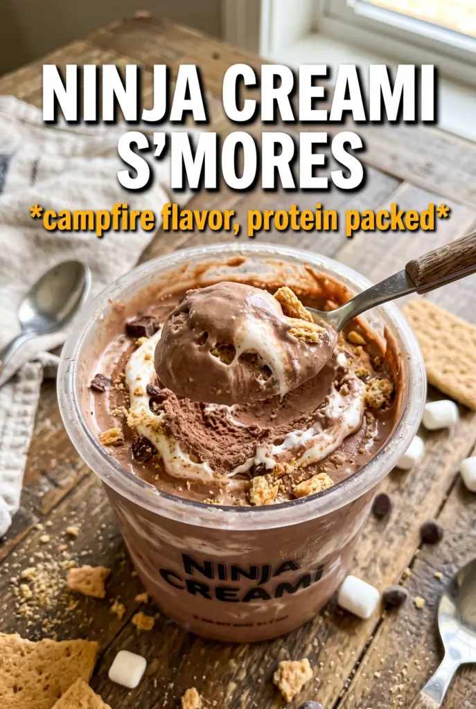 Ninja Creami S’mores Ice Cream