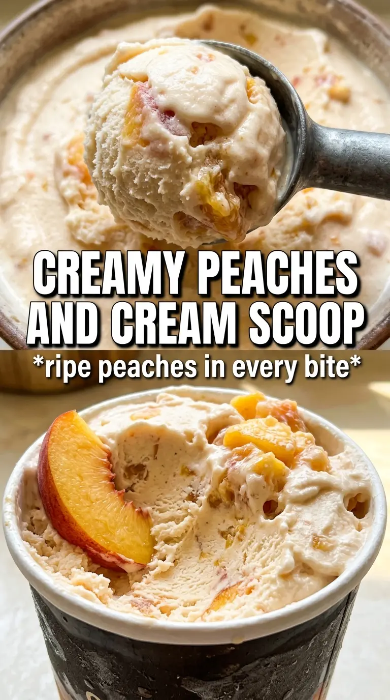 Scoop of homemade ice cream in a bowl