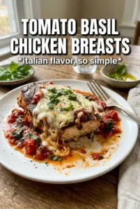 Tomato Basil Chicken Breasts