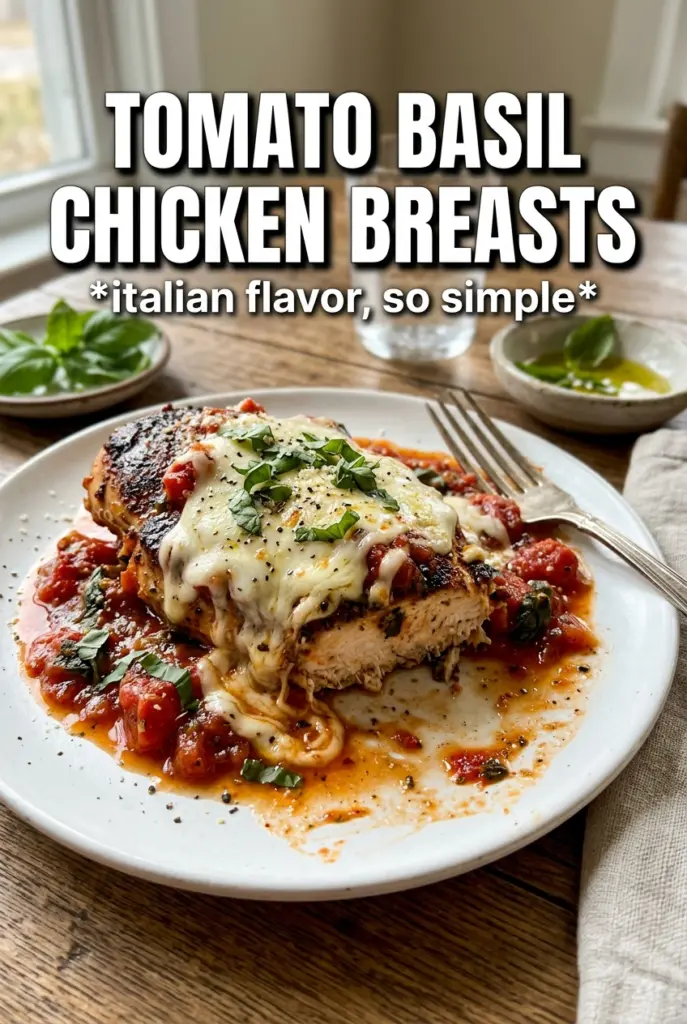 Tomato Basil Chicken Breasts