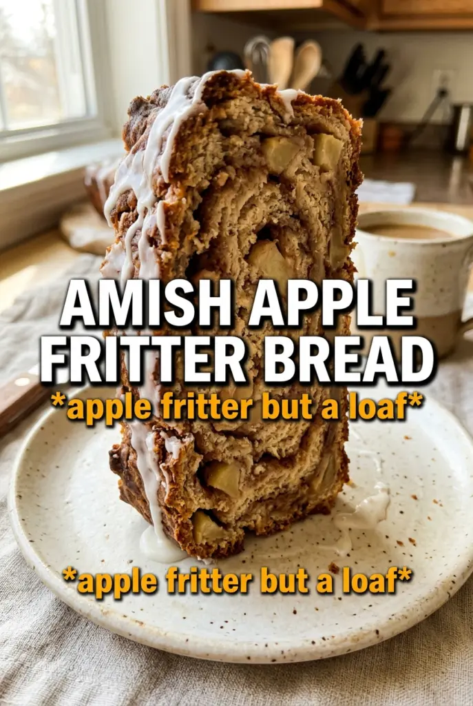 Amish Apple Fritter Bread