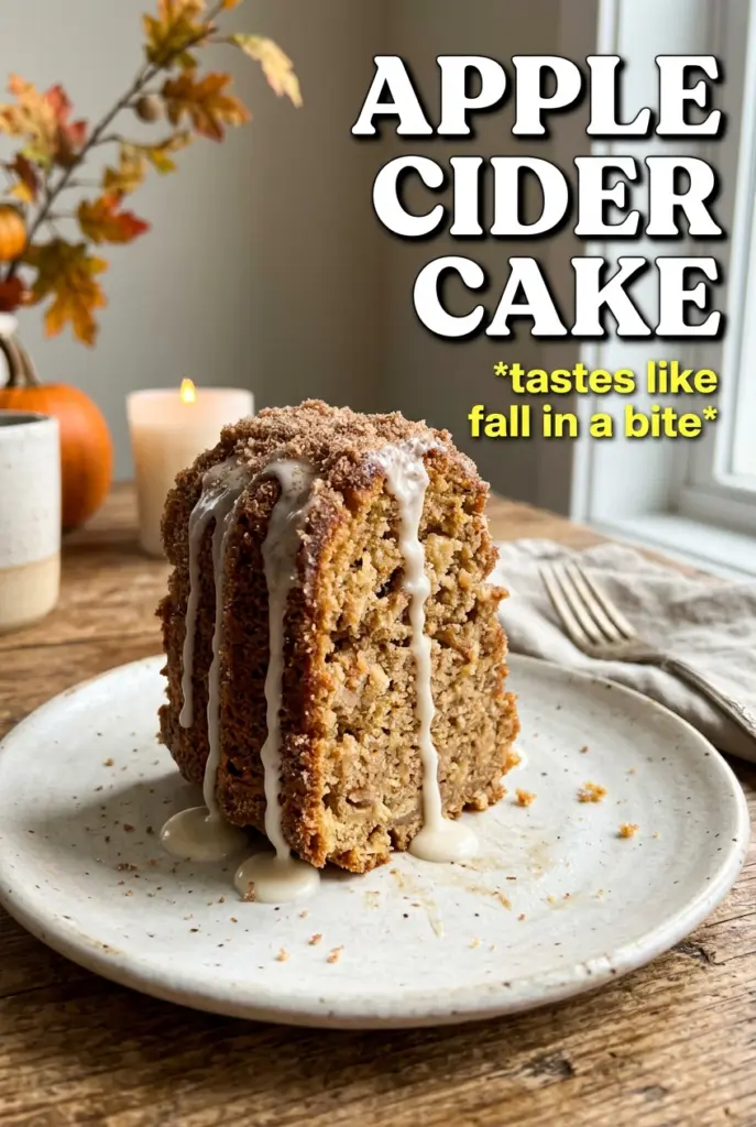 Apple Cider Cake