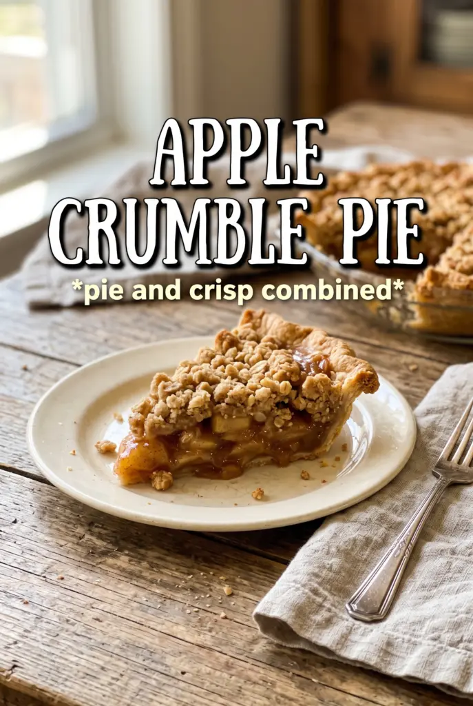 Apple Crumble Pie