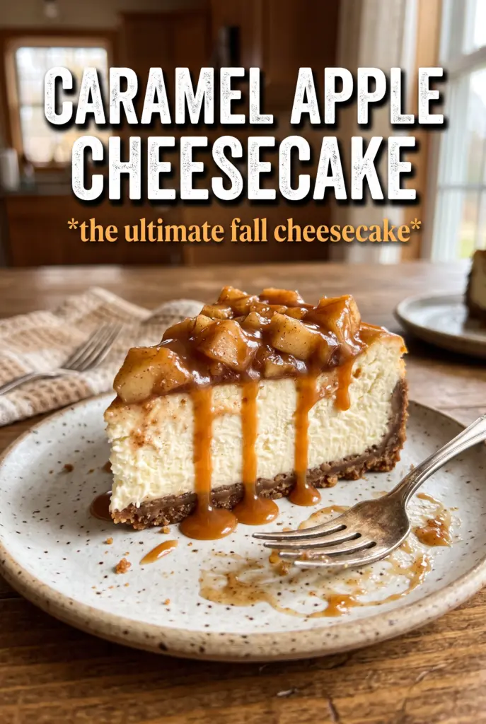 Caramel Apple Cheesecake